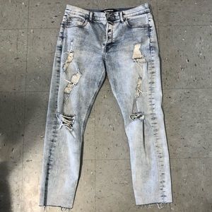 EXPRESS Vintage Ripped Jeans